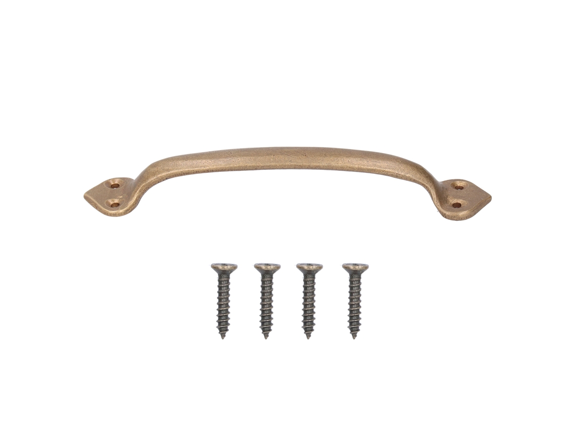 Primerox alça de Cobre Antiga para Gaveta Armário Porta Móvel Alça em Arco Acessório de Hardware