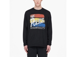 The Police Synchronicity Inverted Long Sleeve T-shirt Unisex Adults Size:l