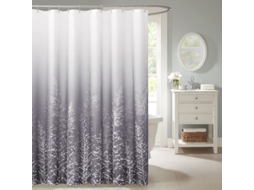 2026 cortina de Ducha Linjou de Tela 180x180 com Ganchos, Impermeável, Quick Dry, Padrão de Árvore