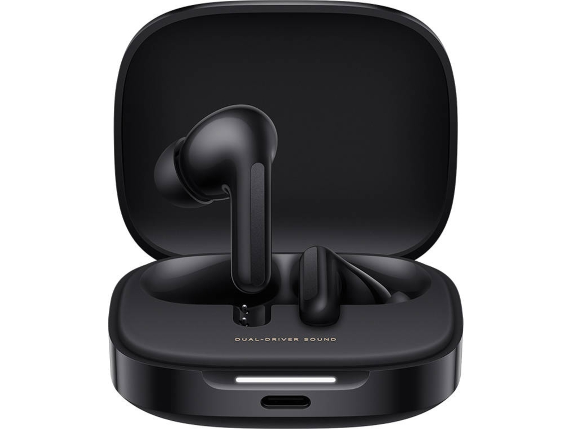 Auriculares Bluetooth True Wireless XIAOMI Redmi Buds 6 (In Ear - Microfone - Noise Cancelling - Preto)