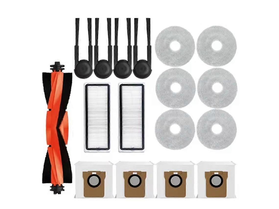 Acessórios De Substituição Para Aspirador De Pó M40s Ov31cn: Escova Principal, Escova Lateral, Filtro, Saco De Pó, Esfregão._ozo