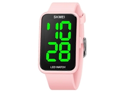 Relógio Eletrônico Led À Prova D'água Skmei 1873 Com Pulseira De Pu
