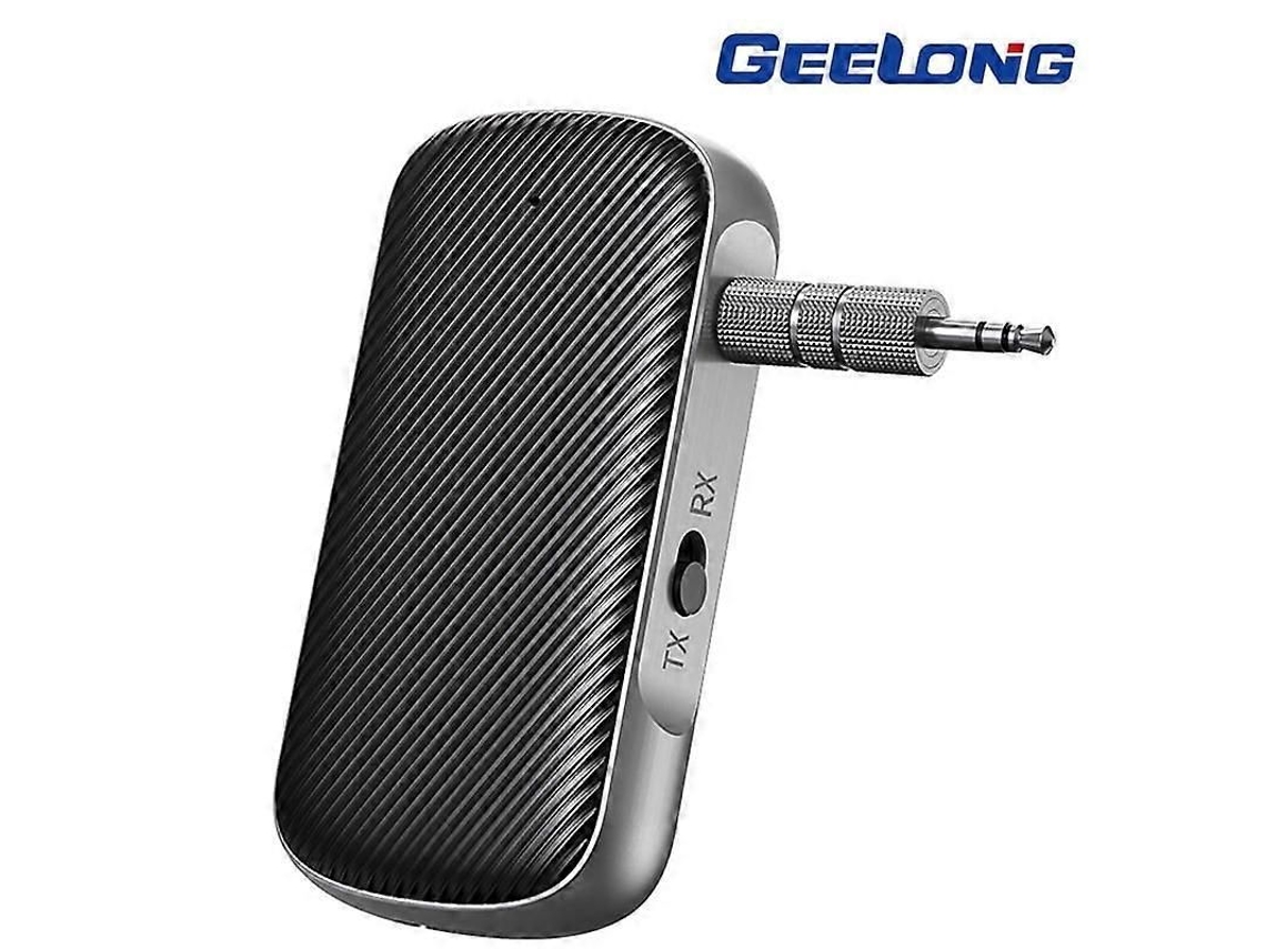 Receptor E Transmissor Bluetooth Para Carro, Adaptador De Áudio Bluetooth 2 Em 1 Para Carro, Em Liga De Alumínio.