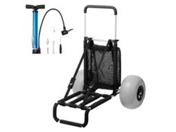 VEVOR Beach Dolly com Rodas Grandes para Areia 12 em Rodas de Balão para Jardinagem de Praia