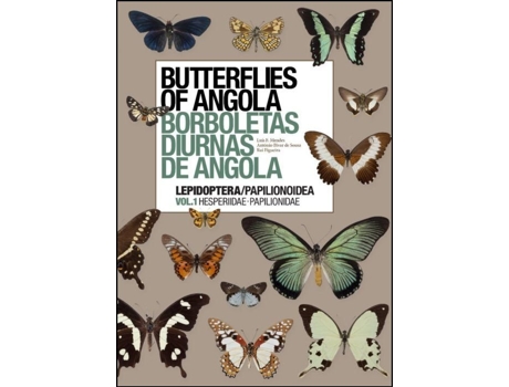 Livro Butterflies of Angola / Borboletas Diurnas de Angola Vol. 1