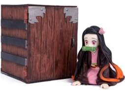 Demon Slayer Kamado Nezuko Figura Estátua Modelo Boneca Kimetsu no Yaiba Coleção Bonito Presentes de Aniversário Pvc 6 Polegadas JEDBESETZT