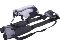 Alça De Ombro Dupla Para Roçadeiras E Cortadores Grama, Cinto De Nylon Preto Para Jardinagem, Ideal Para Aparadores E