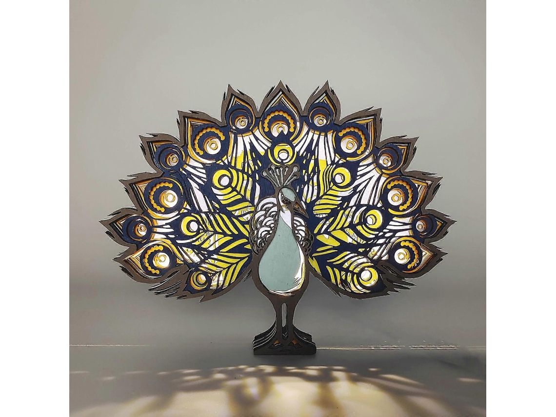 Enfeite Decorativo, Em Madeira, Para Casa, Mesa, Festas E Composição De Ambientes Sazonais