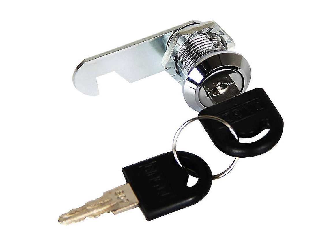 Cerradura de cámara con llave de latón zinc, para armarios, gavetas, buzones | S/MARCA