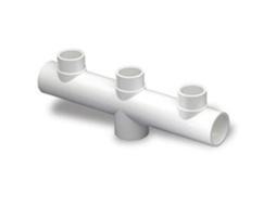 Coletor 3 Vias Pvc Pressão Enc 32 Branco HIDROTEN