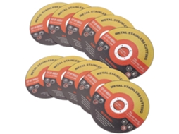 Iplusmile Conjunto De 10-discos Corte 4, 5-polegadas Para Metal E Aço Inoxidável Com Alta Eficiência De Desbaste Boa