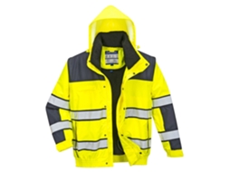 Jaqueta Clássica De Alta Visibilidade Your Ally At Work / Amarelo Marinho / L Portwest