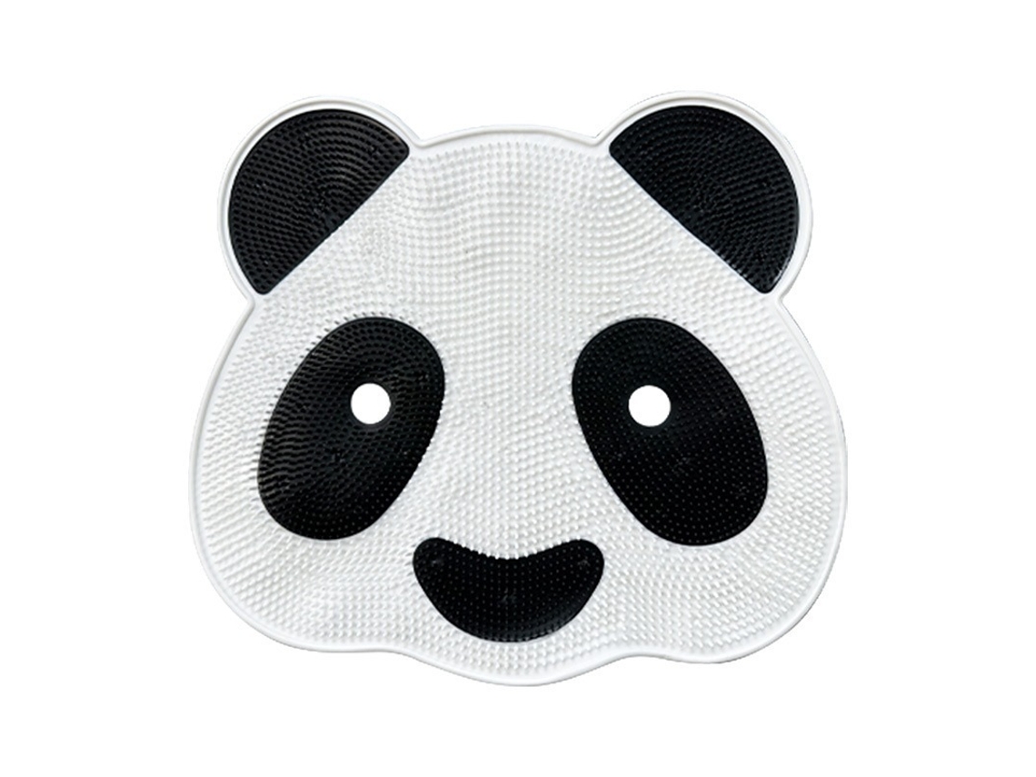 Tapete De Massagem Para Os Pés Em Formato De Panda, Ideal Para O Banheiro, Para Lavar E Esfoliar Os Pés, 40×35cm