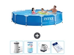 Intex Piscina Com Estrutura Redonda - 366x76 Cm - 5-peças S31596