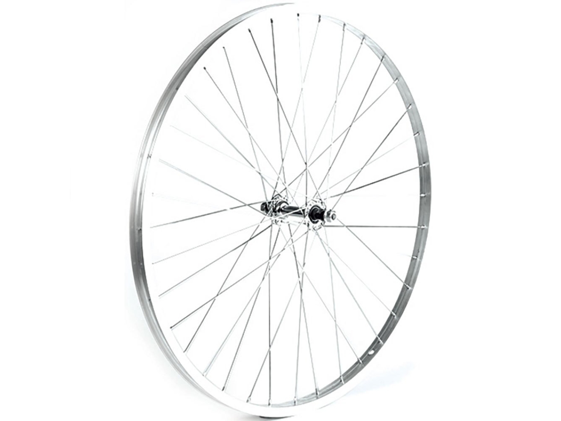 Roda Dianteira Modet Prateado 8 X 100 Mmdema