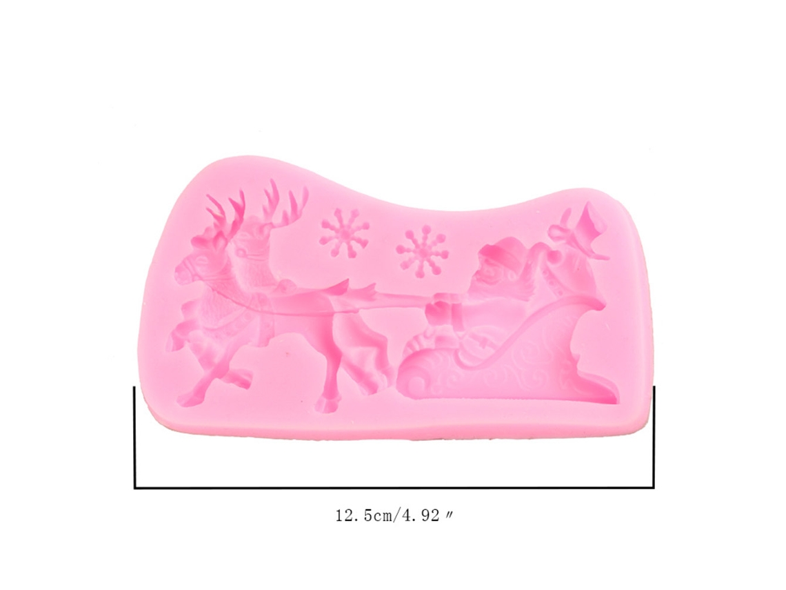 Moldes De Silicone (estilo Natalino, Multiuso) Eoocoo