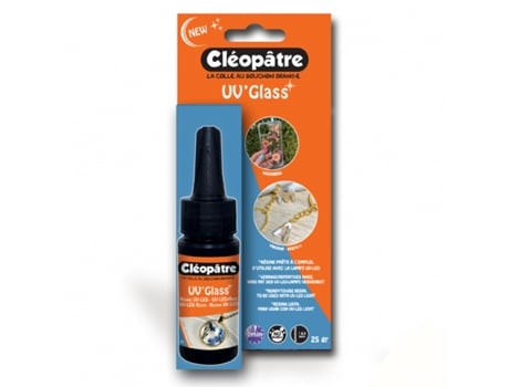 Resina Glass Uv 25Gr CLEOPATRE