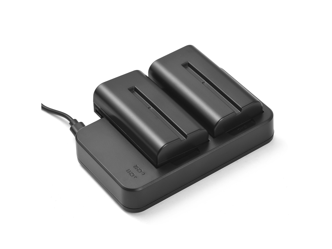 Camera Battery Charger Kit 7.4v 2600mah Battery 2 Slot Battery Charger Usb Charging Cable For Np F550 F570 LAXISCREED