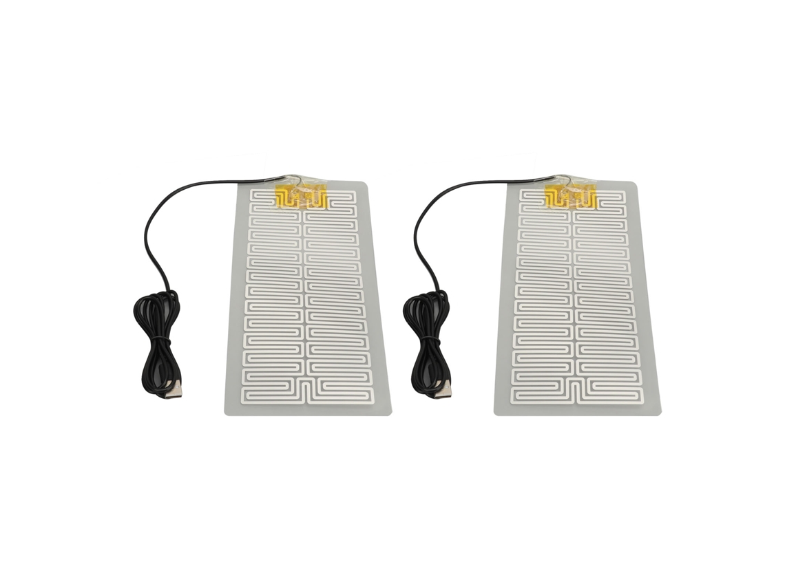 Aquecedor Lombar Usb 5v com 2 Peças e Fio 150cm