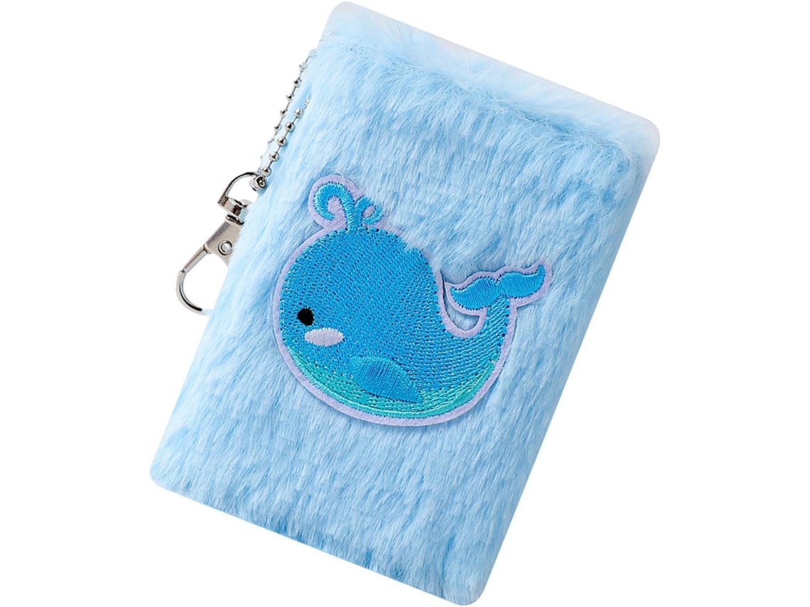 Mini Cadernos Com Capa De Pelúcia Fofa