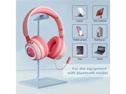 Auriculares Sem Fio Hd Android para Apple YIZHOOD Bluetooth Rosa
