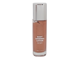 Loção Corporal Glitter 100ml Rosa Dourado Para Efeito Brilhante Sunflare
