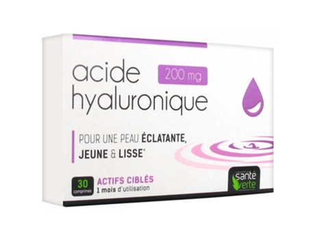 Ácido Hialurônico 200 Mg 30 Comprimidos SANTÉ VERTE