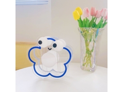 Vaso de acrílico Nova Line estilo nórdico urso azul