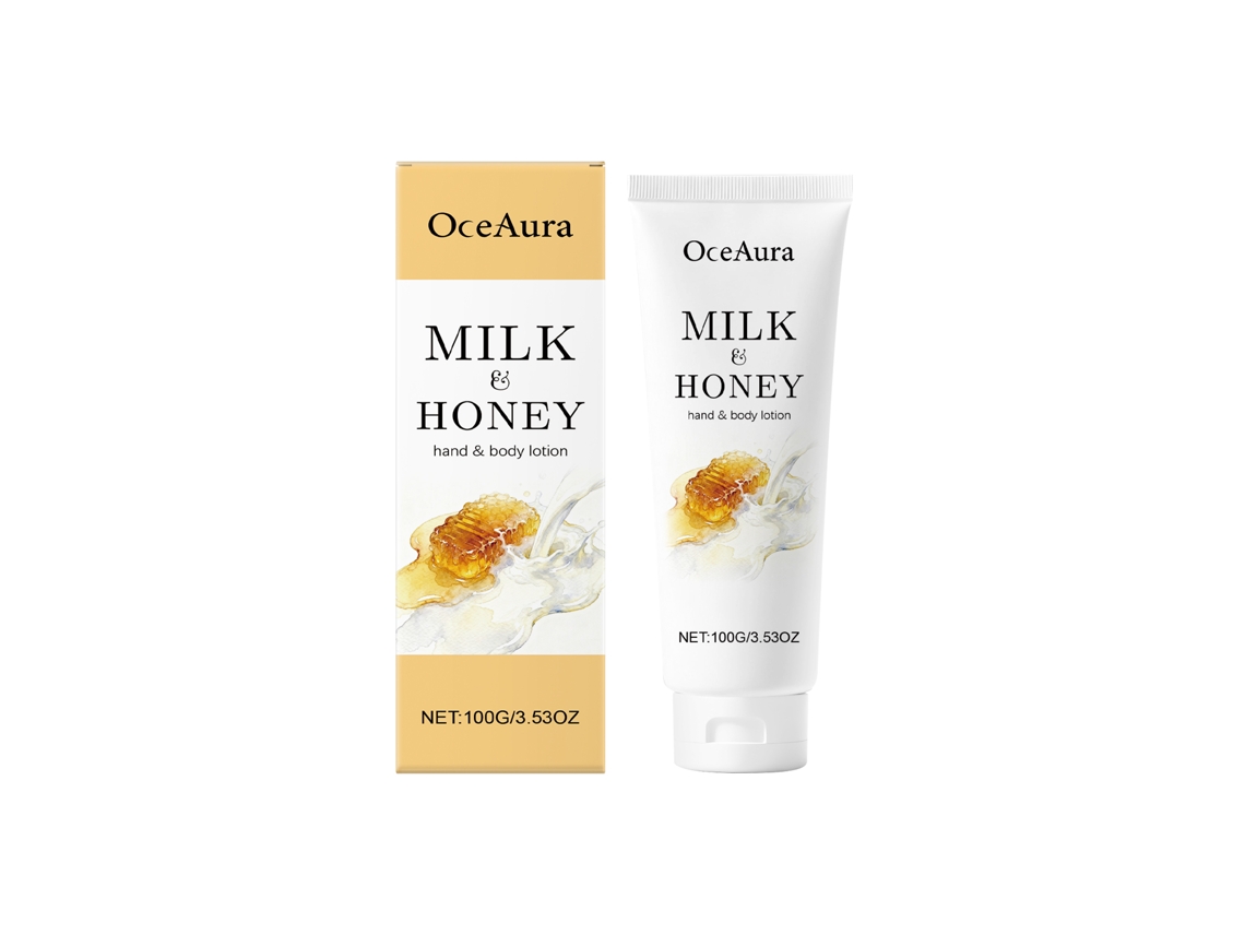 Loção Corporal Milk And Honey de LAXISCREED Pele Hidratada e Nutrida