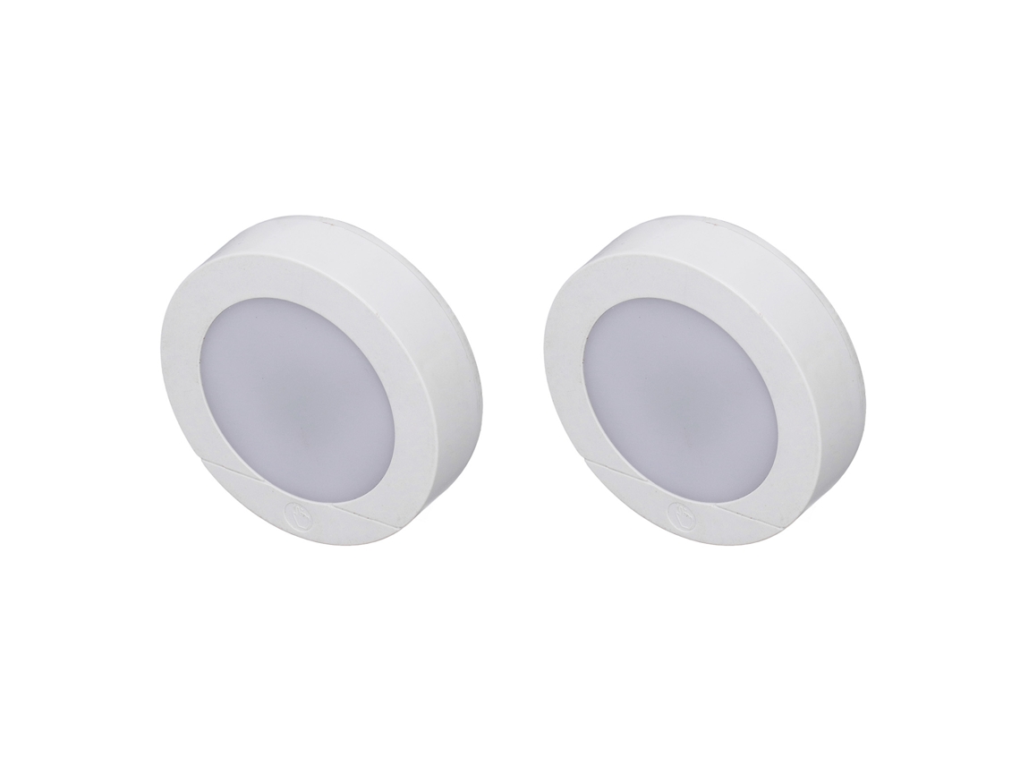 Laxiscreed Light De Parede Led Redonda Com Bateria E Controle Tátil Para Casa