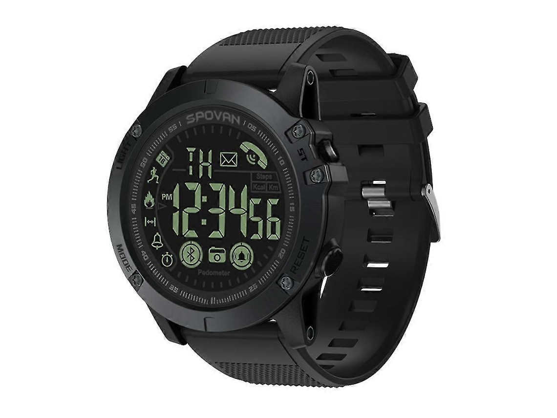 Relógio inteligente Spovan Pr1 4.0, relógio esportivo digital masculino, à prova d'água até 50 m, para bicicleta elétrica