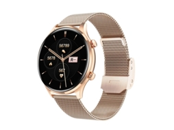 Smartwatch com chamada Bluetooth, modos esportivos, reprodução de música e design moderno, rosa, Bestvite