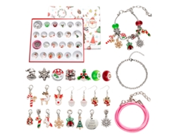 Festa Presente Cristal Pulseira Conjunto, Natal Pulseira Acessrios Pendrive Caixa Cega