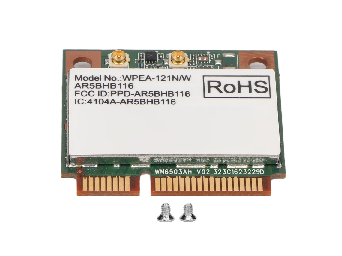 2026zentro-placa De Rede Wifi Mini Pcie Ar9382 2.4/5ghz 300mbps Plug And Play Para Win 7/8/8.1/10