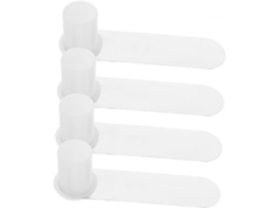Conjunto De 4 Peças Bases Suporte Para Mosquiteiro, Compatíveis Com Berços, Camas E Prateleiras Acessórios Para