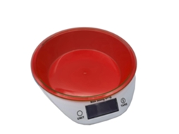 Balança de Cozinha AQUAFORGE 5 Kg com Tigela, Funciona a Bateria (18x21 cm)