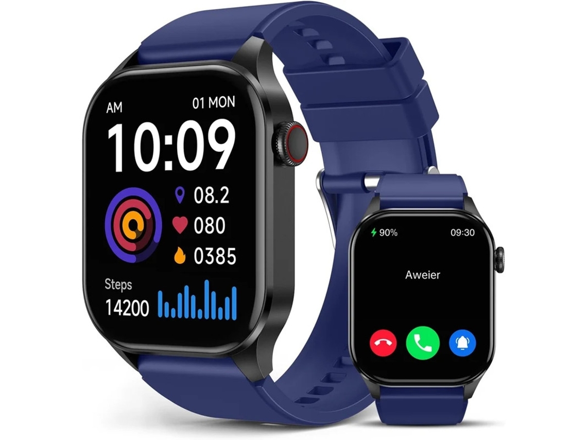 Smartwatch Infravermelho True Blood Oxygen Monitor 2.04 Polegadas Amoled Display Heart Rate Monitor E Press Bestvite