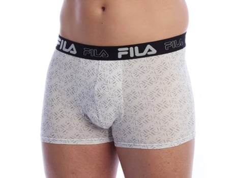 Fu5276 Boxer Masculino De Algodão Estampadodo Fila Underwear