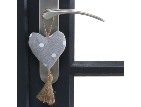 Decoração Para Maçaneta Cinza Claro 7x17.5 Cm Deco Stars