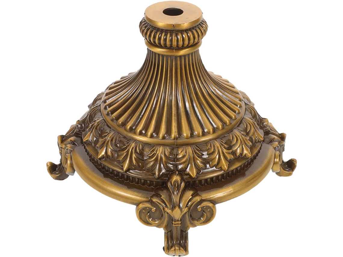Base De Metal Em Liga Zinco Holibanna Para Mesa Centro, 135mm De Diâmetro, Suporte Robusto Para Fruteiras E Vasos De