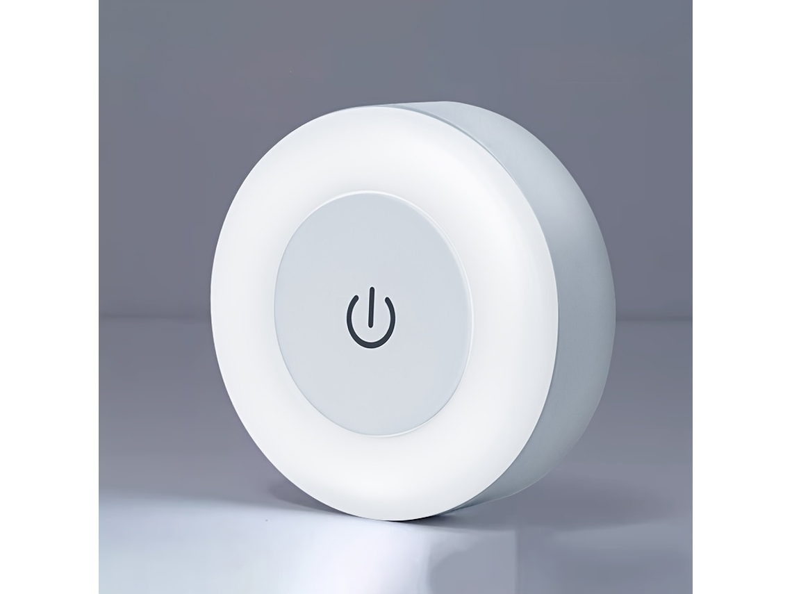 Candeeiro Led Decorativo Sensível Ao Toque Brilho Ajustável, Luz Branca Quente/branca Fria Adequada para Quartos, Corredores e Salas de STELASPLEN