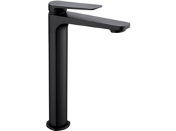 Torneira Monocomando de Cano Alto para Lavatório Fabricado em Latão Preto MICE COLLECTION