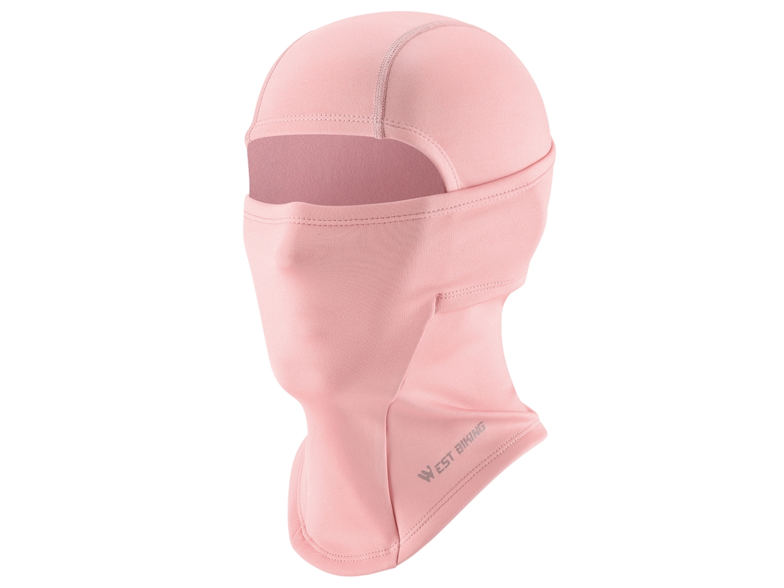 Capuz Facial Quente de Fleece para Crianças, Inverno, Protetor Contra Vento e Poeira, Acolchoado S/MARCA