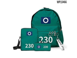 Mochila De Jogo Sobrevivência Squid Season 2 3 Peças Para Meninos E Meninas 230 3pc 230 Aquaforge