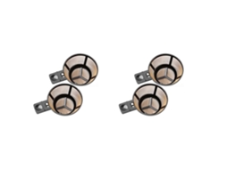 Conjunto De 4 Filtros Café Reutilizáveis ​​para Cafeteiras Hamilton Beach 2 Vias, Modelos 49980a, 49980z, 47650 E 49933.