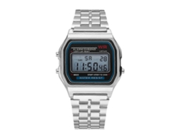 Relógio De Pulso Eletrônico De Quartzo Geneva Para Homem, Com Pulseira De Metal.