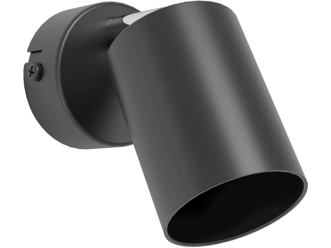 Foco de Teto EGLO Spot GU10 (Preto)