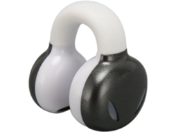 Fones De Ouvido Bluetooth Com Clipe Orelha, Estéreo Hifi Com Cancelamento De Ruído, Ideais Para Corrida Cinza