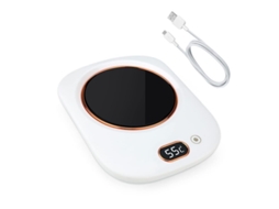 2026-calentador De Tazas Eléctrico Usb Para Oficina, 3 Niveles De Temperatura, Calienta Tazas De Cerámica, Vidrio, Acero Inoxidable