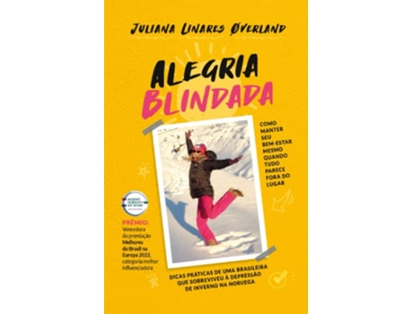 Livro Alegria Blindada de Juliana Linares Overland (Português)